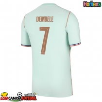 Camisa de Futebol França Ousmane Dembele #7 Equipamento Secundário Mundo 2026 Manga Curta